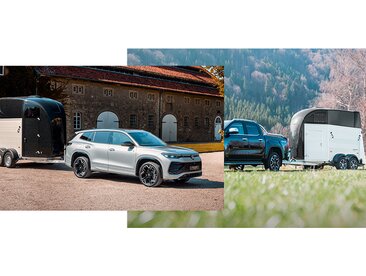 Humbaur mit VW Tayron | © Humbaur GmbH