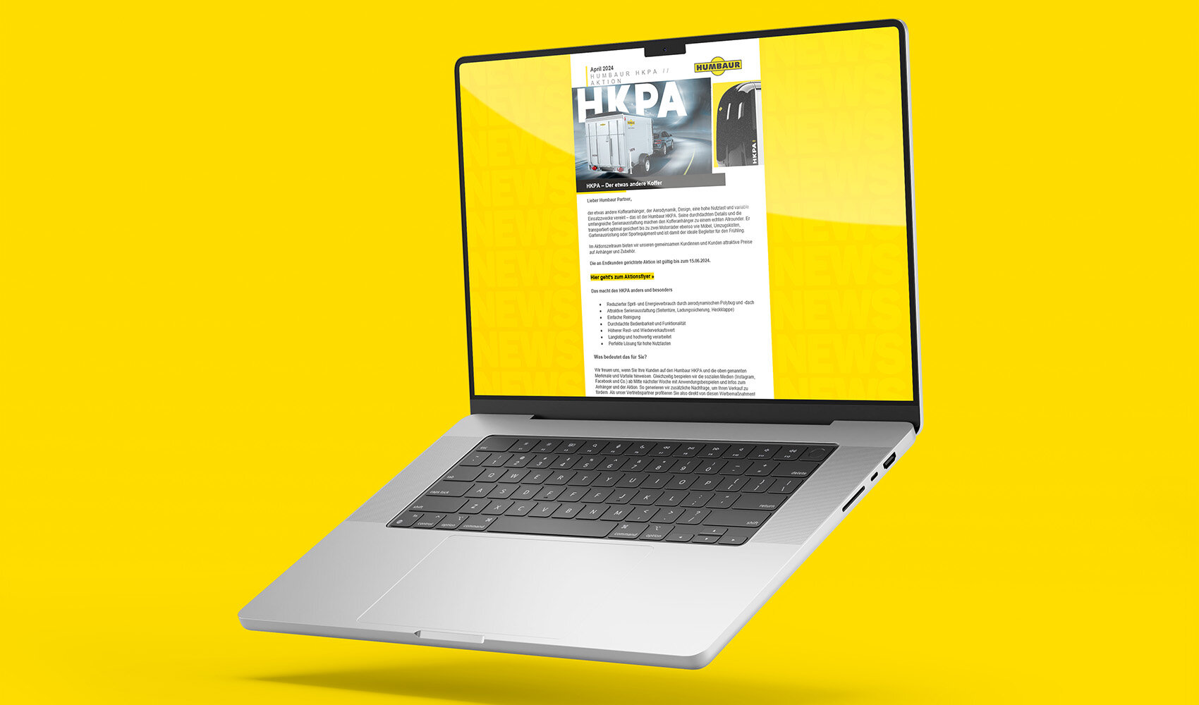 Humbaur Newsletter | © Humbaur GmbH