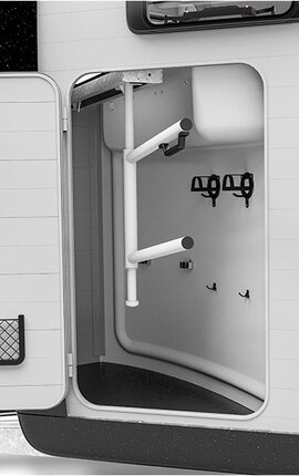 Humbaur Areion Pro Sattelkammer | © Humbaur GmbH