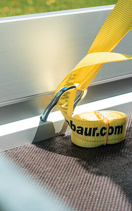 HKT Zurrpunkt mit Spanngurt  | © Humbaur GmbH