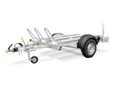 HM 102113, Ein Einachs Motorradtransporter in der Basisausstattung | © Humbaur GmbH