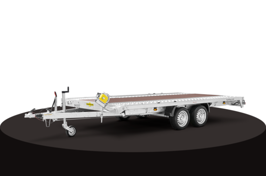 Humbaur MTK Profi Autotransporter, Vorne Links auf Sockel  | © Humbaur GmbH