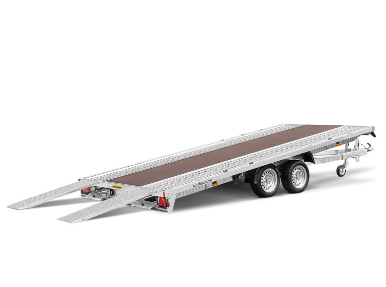 Humbaur MTK Profi Autotransporter, Hinten Rechts gekippt | © Humbaur GmbH