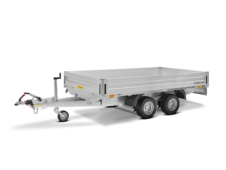 HN 202616, Ein Humbaur Tandem Hochlader niedrig in der Serienausstattung | © Humbaur GmbH