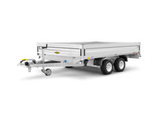 HN 253121, Ein Humbaur Tandem Hochlader niedrig in der Serienausstattung | © Humbaur GmbH