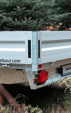 HN Tandem Detail Bordwände und Eckrunge  | © Humbaur GmbH