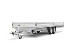 HT 306221 GR, Ein Humbaur Tandem Hochlader in der Serienausstattung | © Humbaur GmbH