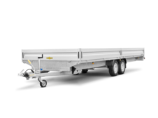 HT 356225 GR, Ein Humbaur Tandem Hochlader in der Serienausstattung | © Humbaur GmbH