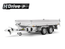 HTK, Ein Humbaur Dreiseitenkipper | © Humbaur GmbH