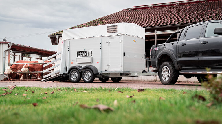 HTV Viehanhänger, Anwenderbild | © Humbaur GmbH