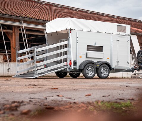 HTV Viehanhänger, Anwenderbild | © Humbaur GmbH